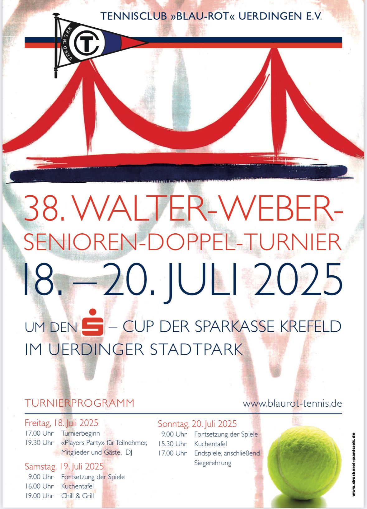 38. Walter-Weber-Senioren-Doppel-Turnier 2025